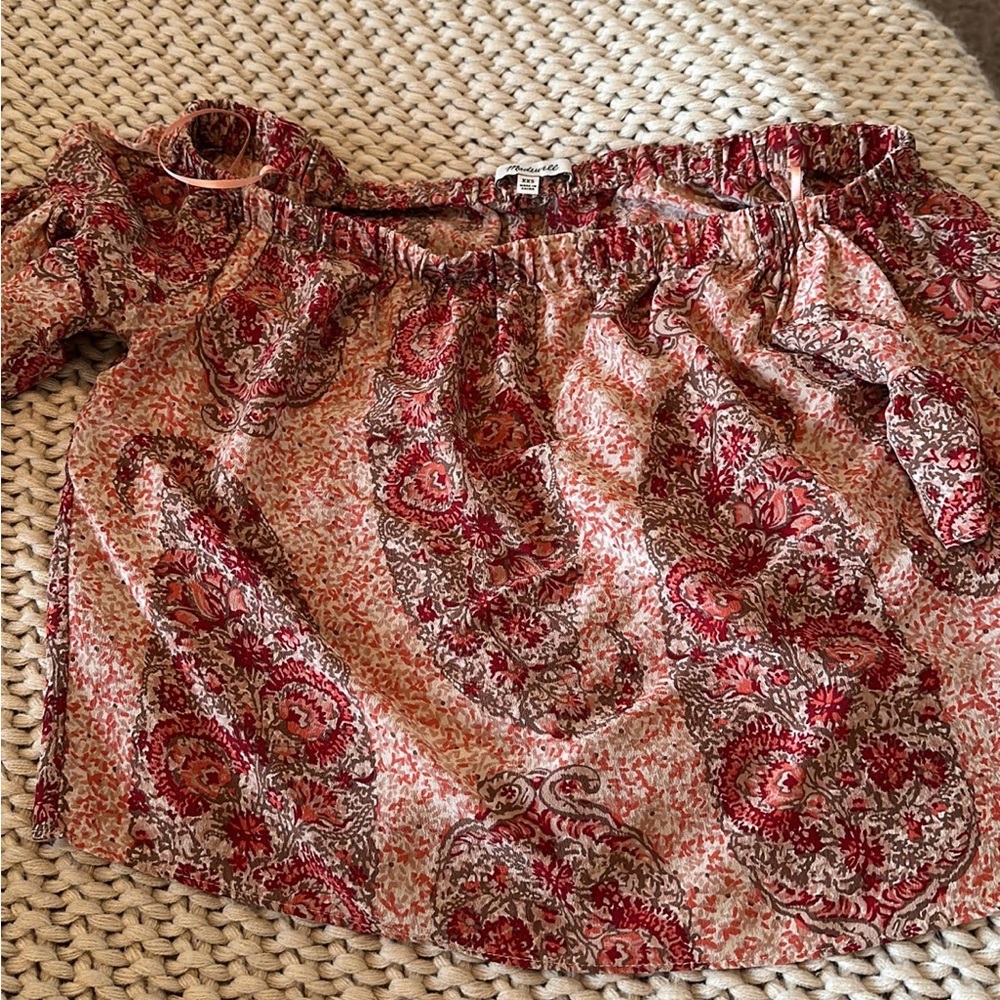 Madewell Off the shoulder top